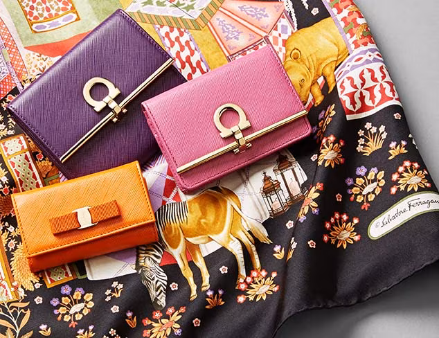 Salvatore Ferragamo Scarves & Wallets at MyHabit