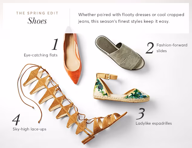 The Spring Edit Shoes at MyHabit