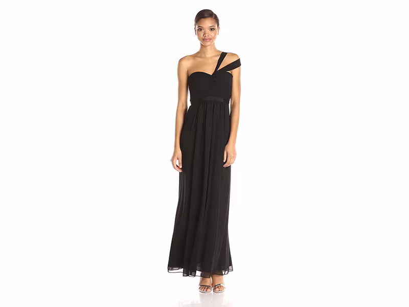 BCBGMax Azria Jamille Woven Evening Gown