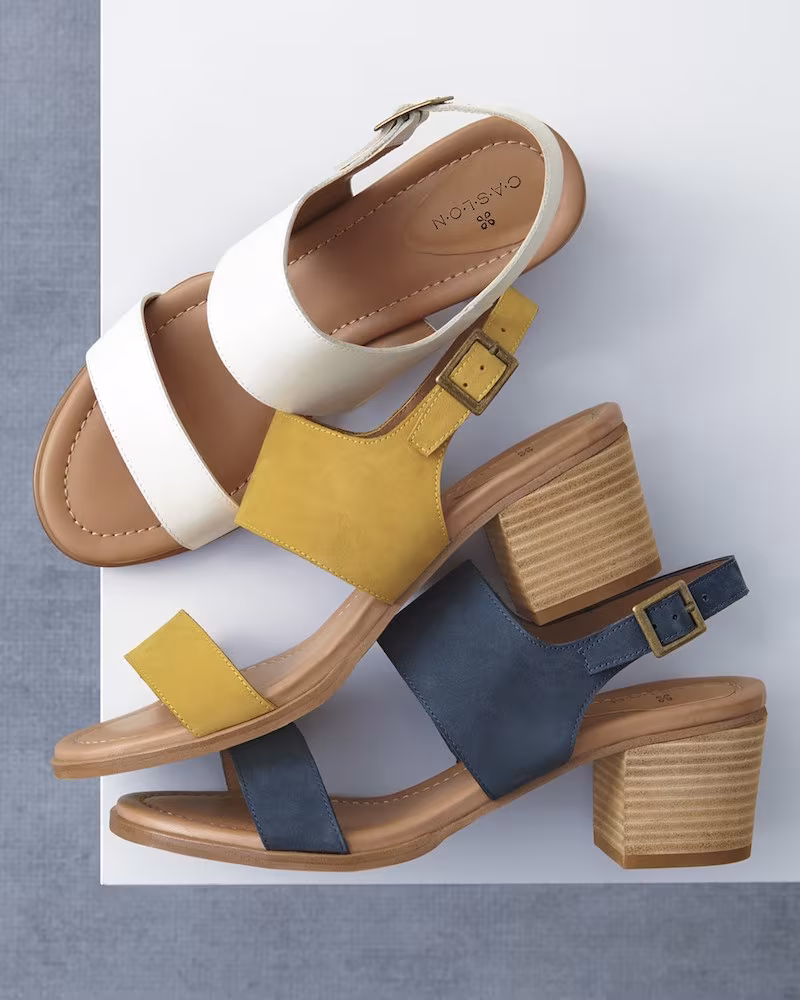 Caslon Carden Block Heel Slingback Sandal
