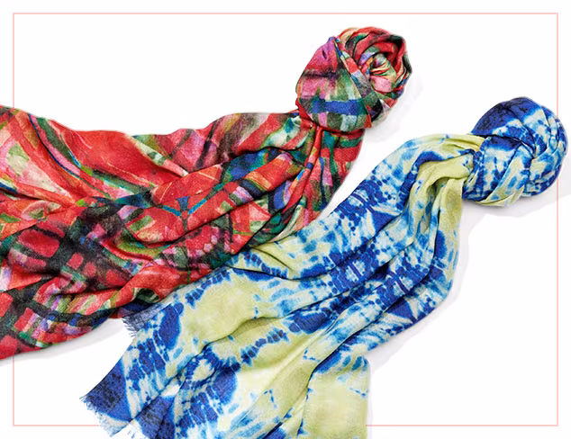 Color Pop Scarves at MyHabit