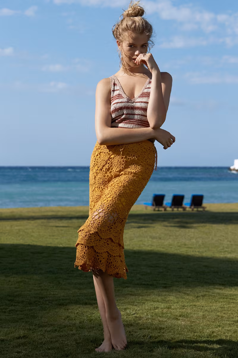 Free People Ditsy Stripe Tank