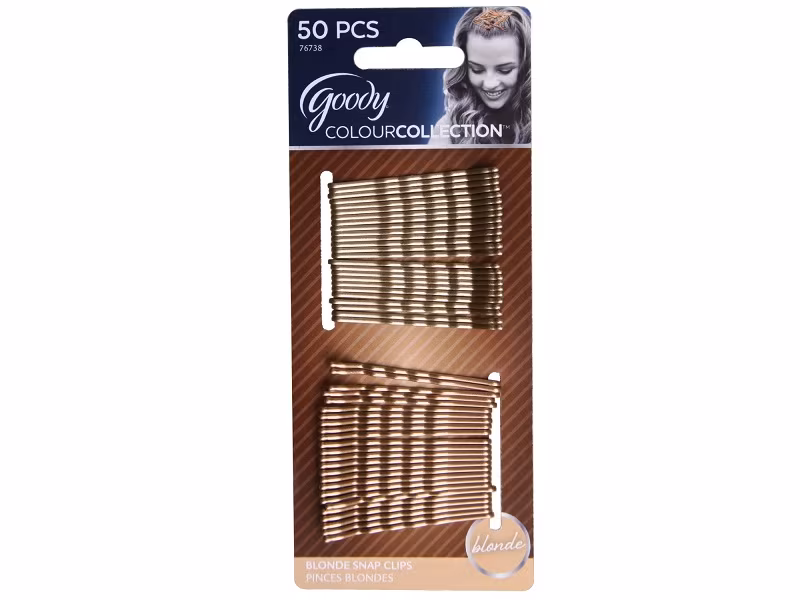 Goody Colour Collection Metallic Finish Bobby Pin, Blonde