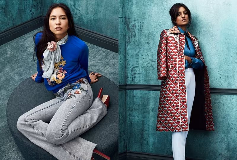 Gucci Metallic jacquard coat