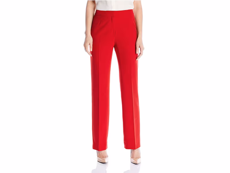 Kasper Women's Stretch Crepe Pant