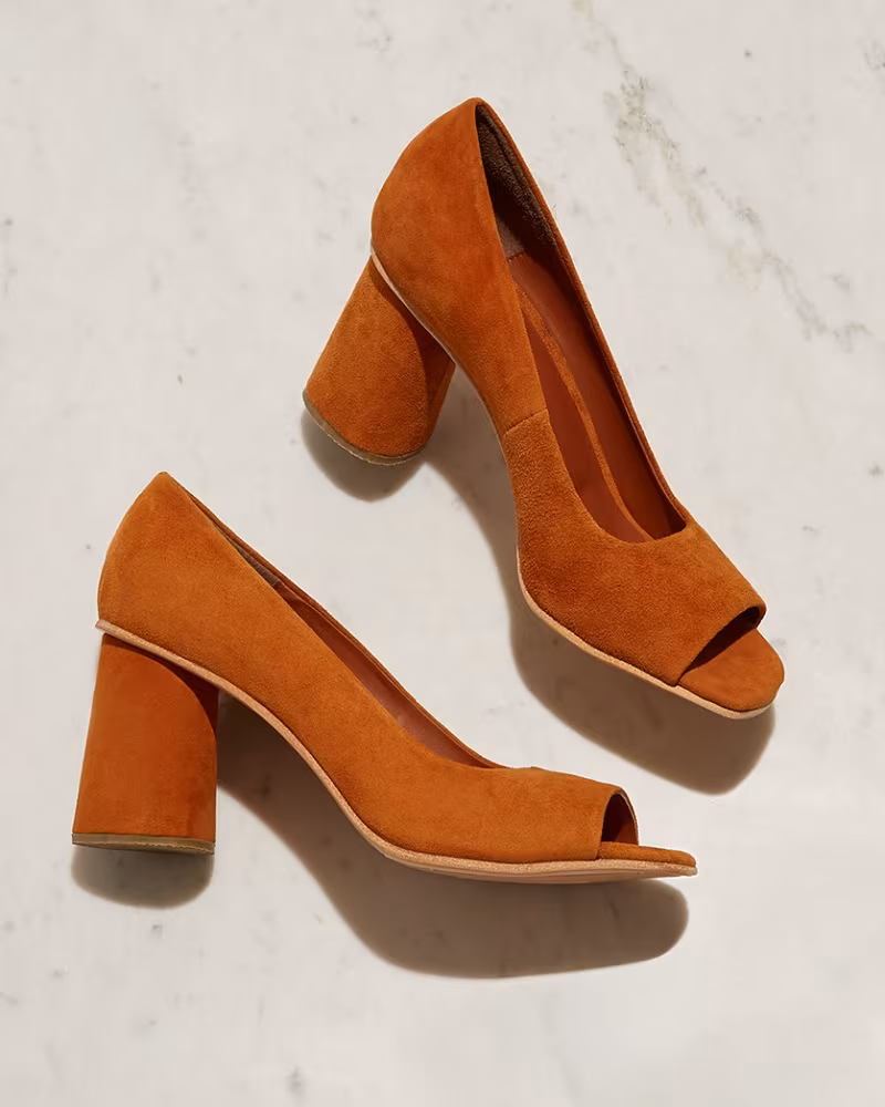 Rachel Comey Kinzey suede block-heel pumps