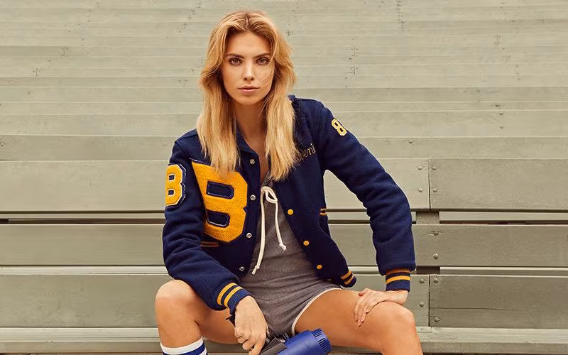 Vintage Denise Varsity Jacket