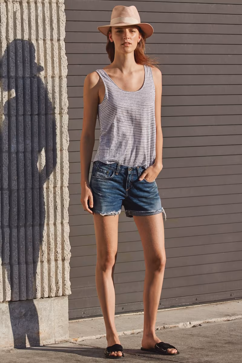 rag & bone Boyfriend Cutoff Denim Shorts