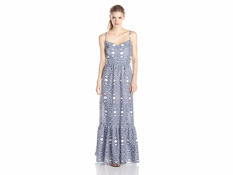 Betsey Johnson Printed Maxi Dress