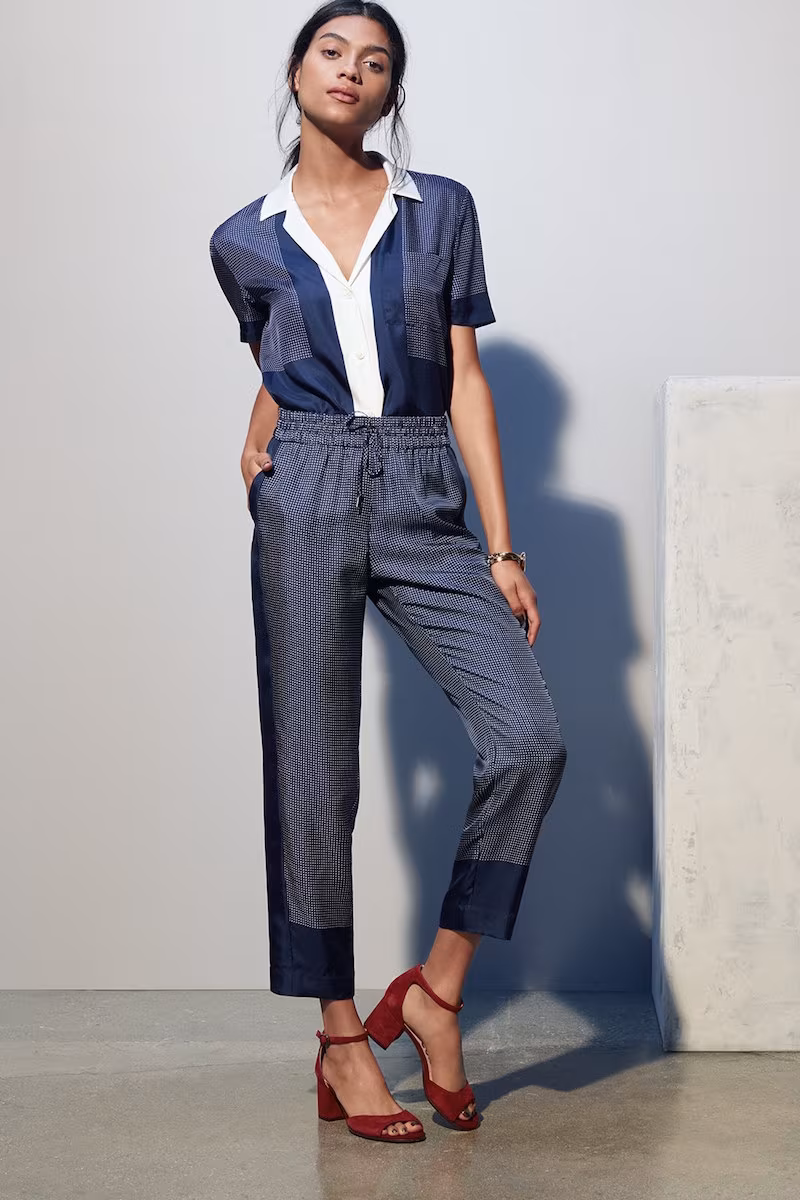 Equipment Keira Short Sleeve Tie Front Top