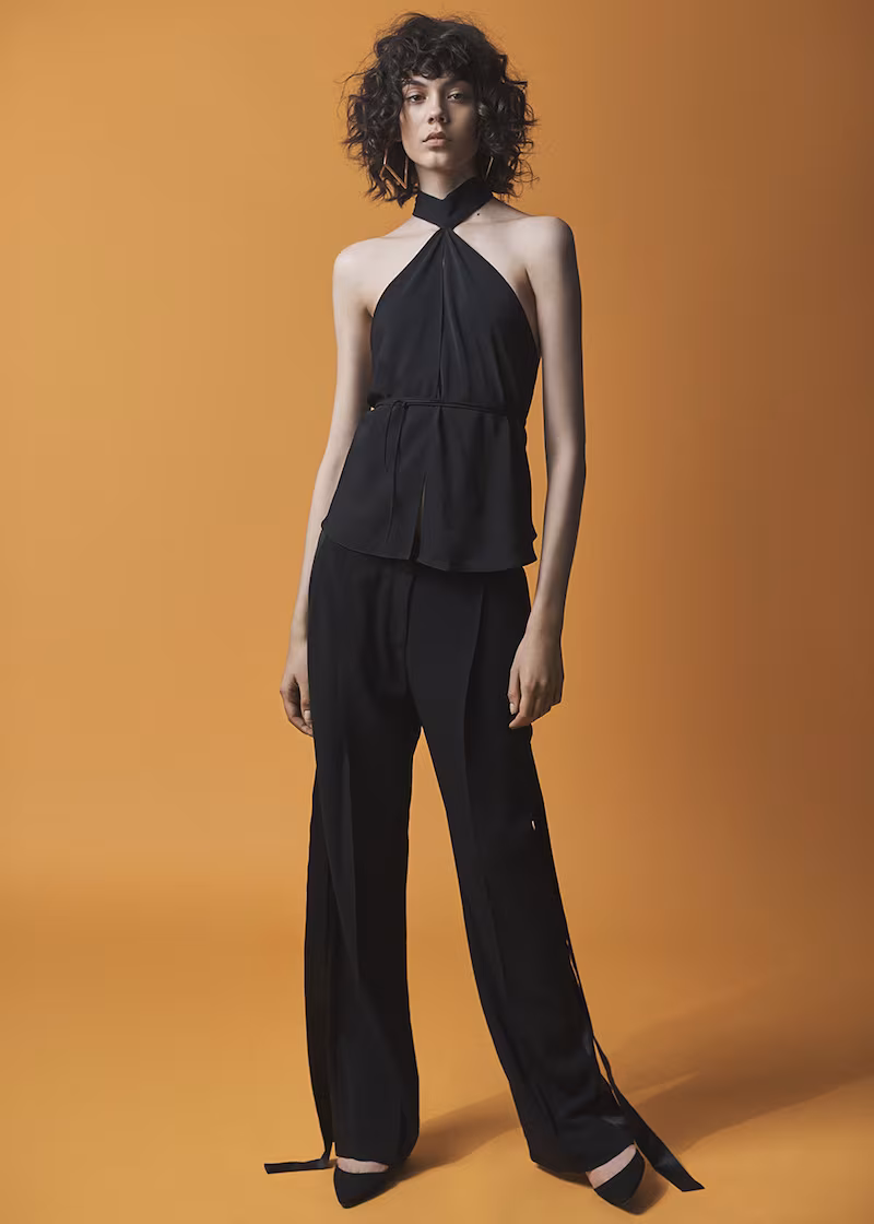 Givenchy Trousers with Detached Satin Band
