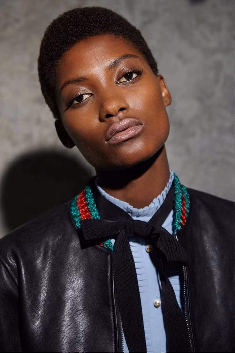 Gucci Metallic Stripe-trimmed Leather Bomber Jacket
