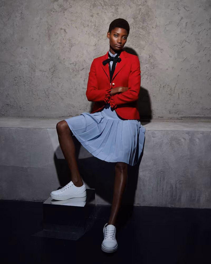 Gucci Ruffled Blazer Jacket