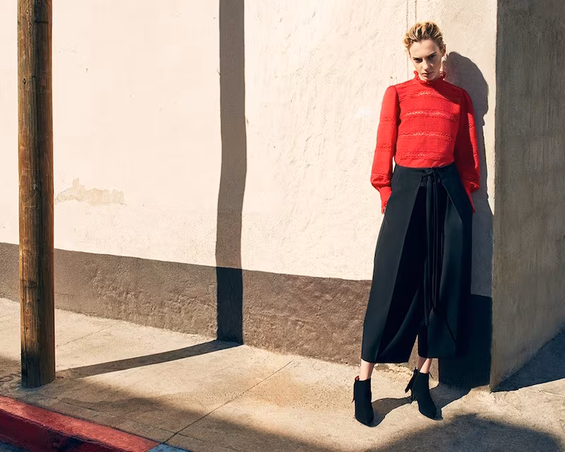 Isabel Marant Steve Wide-leg Cropped Trousers