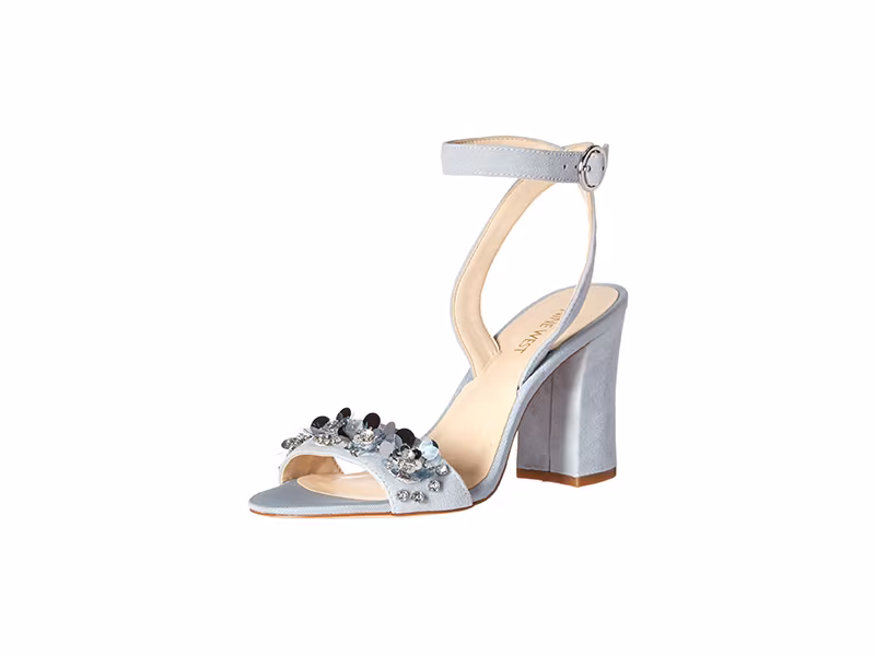 Nine West Balada Suede Heeled Sandal