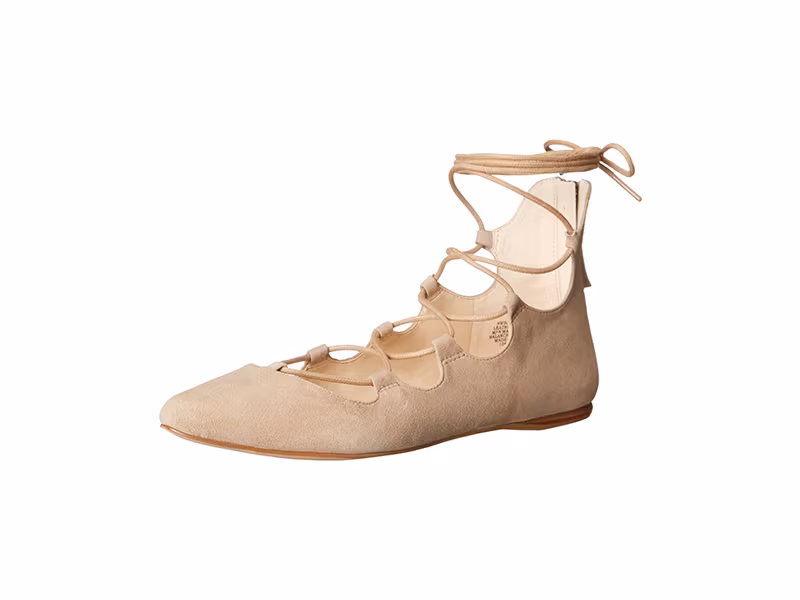 Nine West Signmeup Suede Ballet Flat