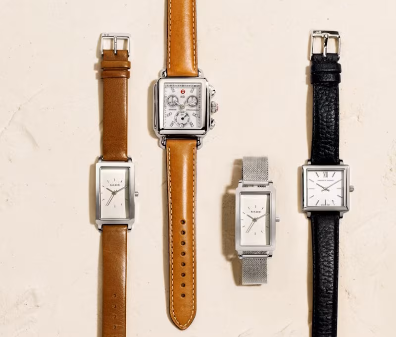 Skagen Hagen Leather Strap Watch