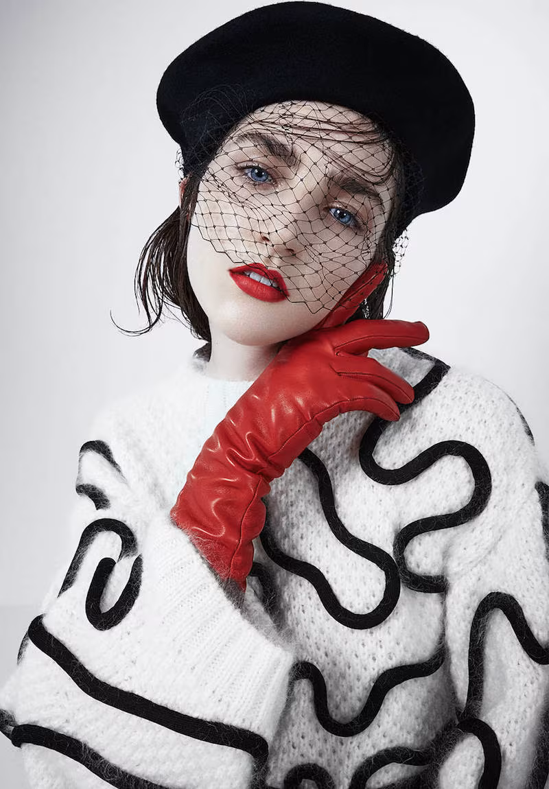 Sportmax Oversized Cotton & Alpaca Knit Sweater