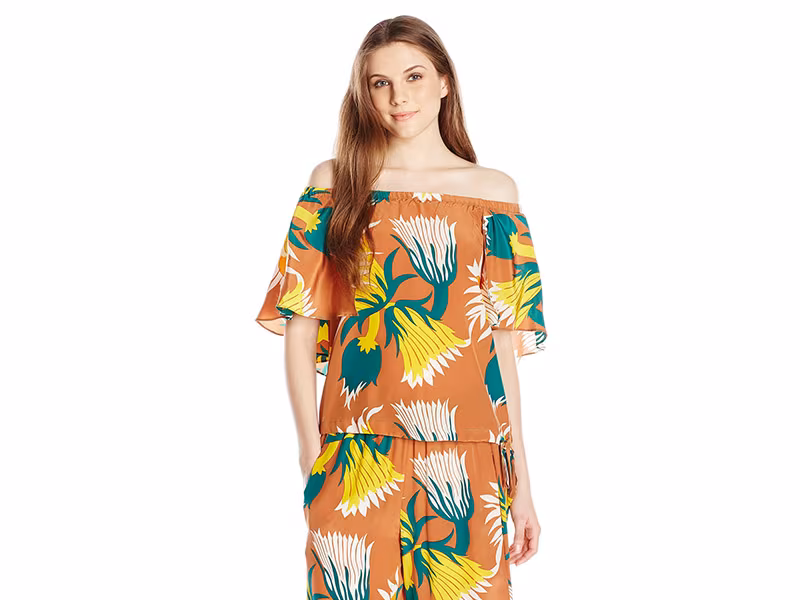 Tracy Reese Flounced Blouson Blouse