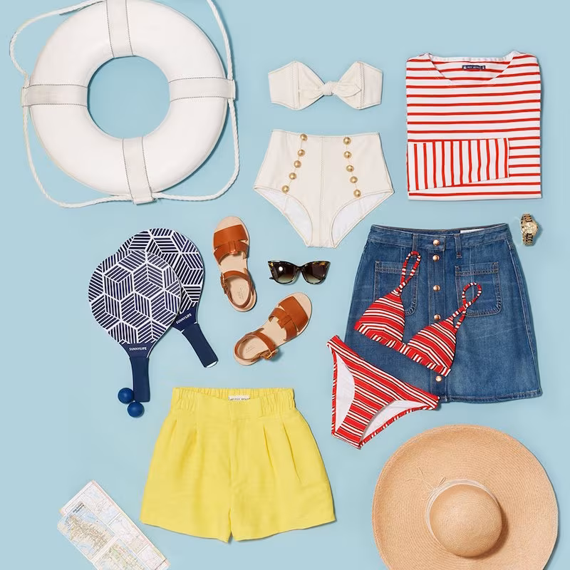 What to Pack for Vacation - Preppy Coast