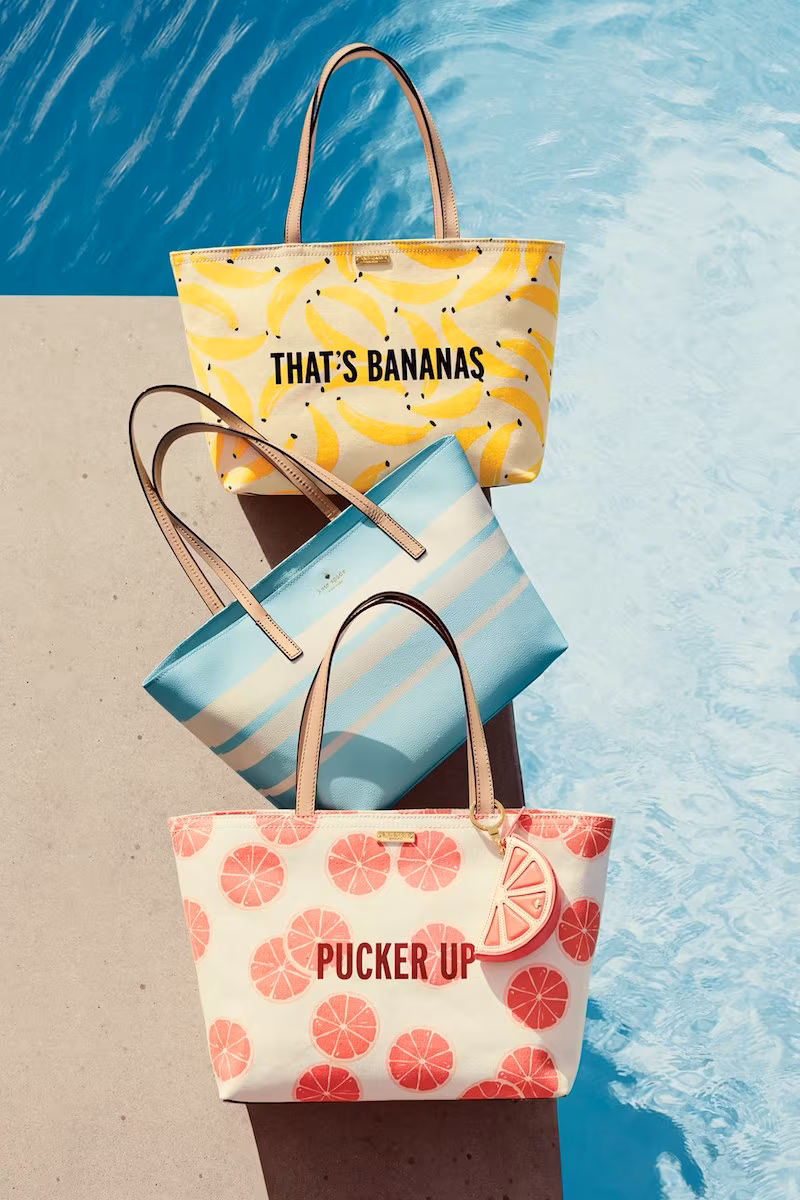 kate spade new york that's bananas francis tote