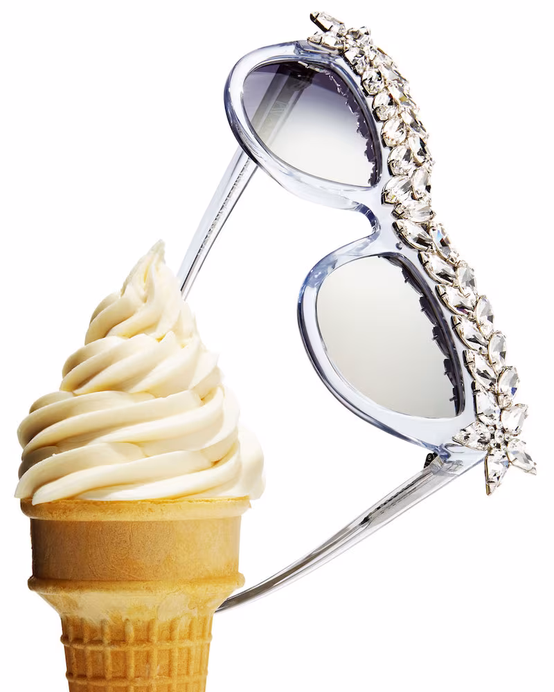 Anna-Karin Karlsson Decadence Mirrored Cat-Eye Sunglasses