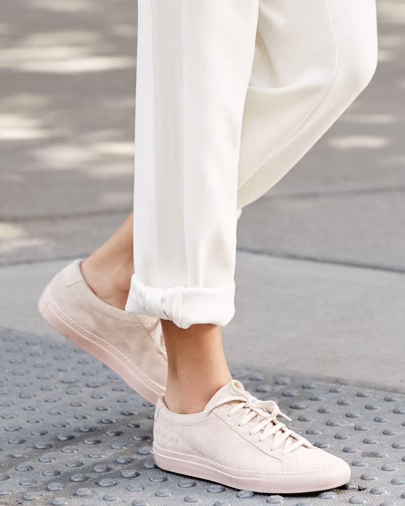 Common Projects Achilles Suede Low-Top Sneaker