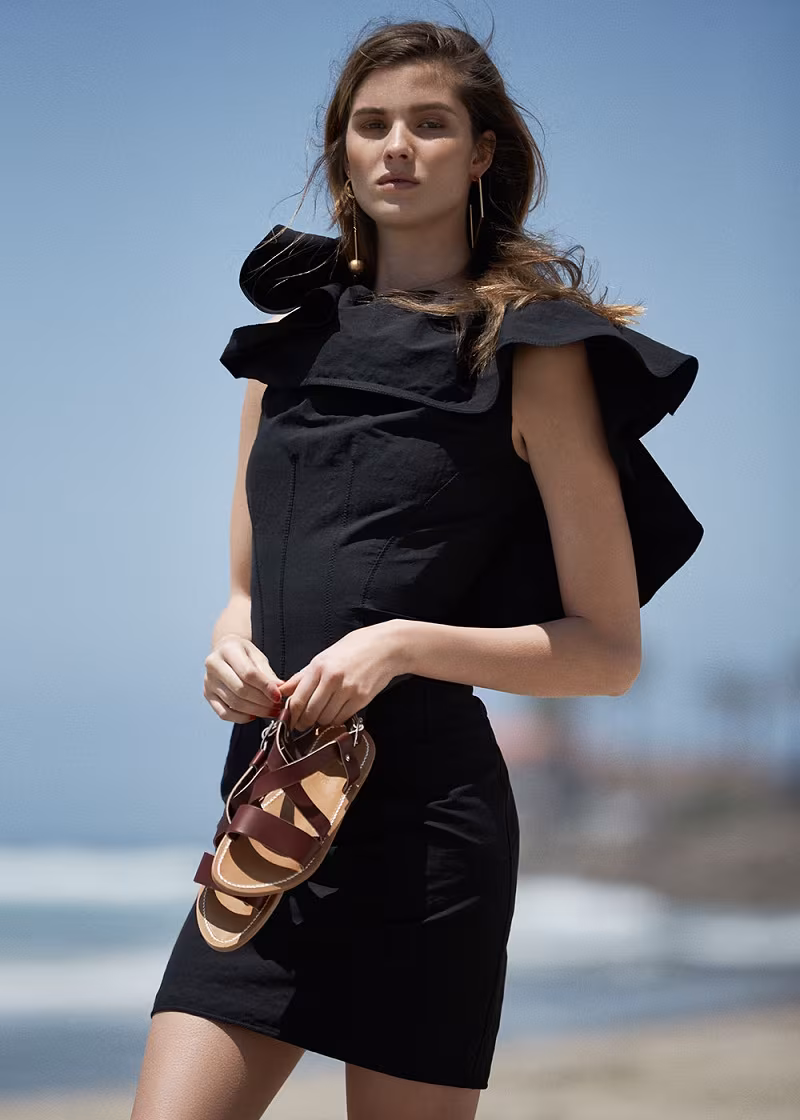 Lanvin Ruffle Dress