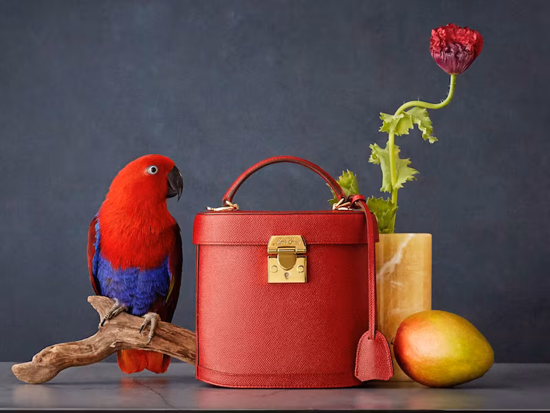 Mark Cross Benchley Saffiano Leather Bag