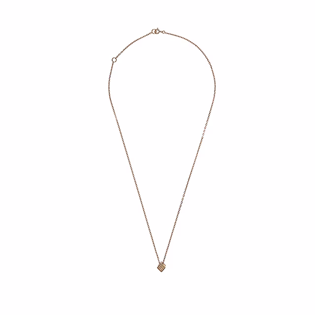 Noor Fares Cube Diamond & Yellow-gold Necklace
