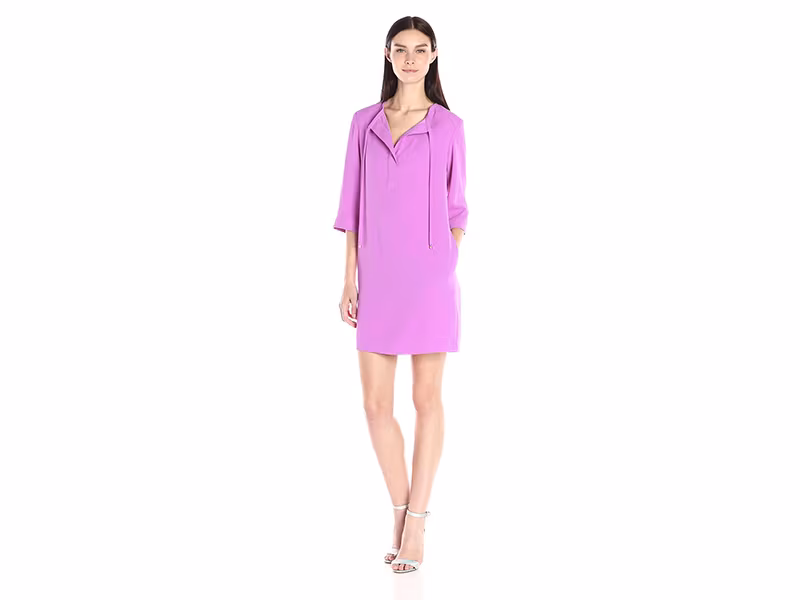 Trina Turk Bertina Carmel Crepe Dress