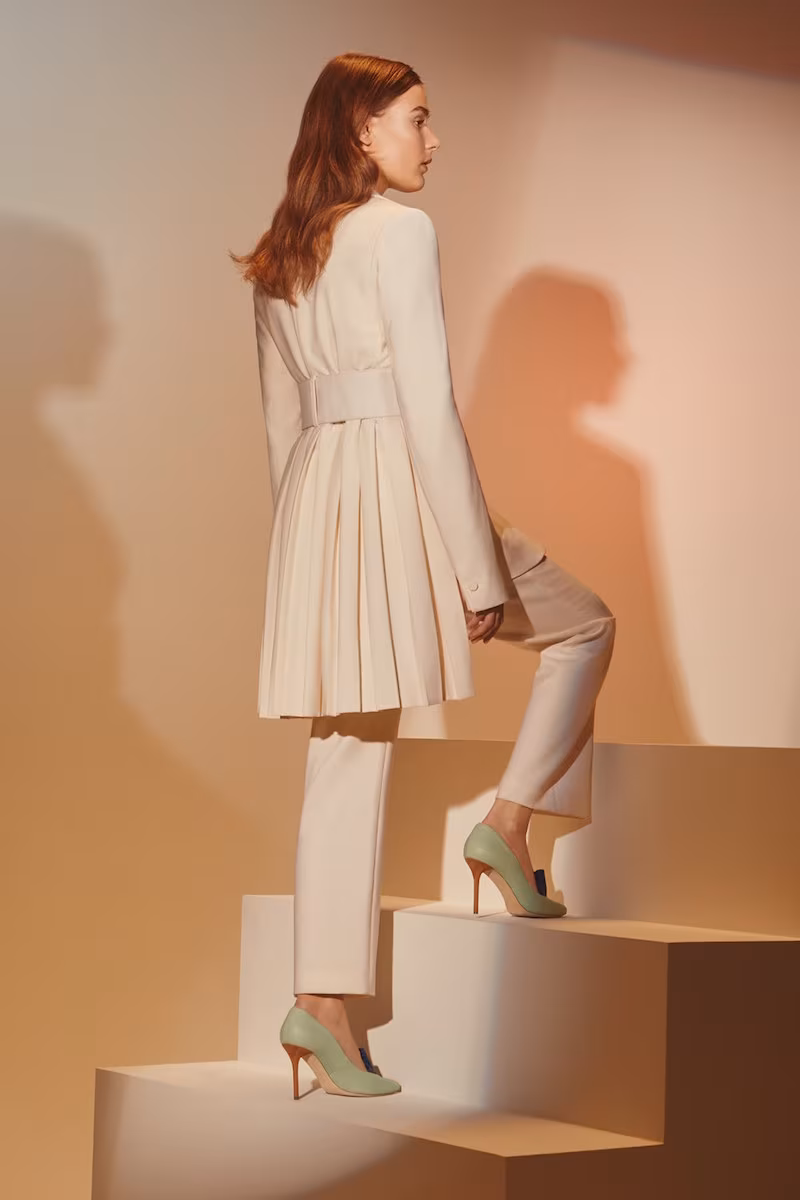 Adam Lippes Crop Stovepipe Pants
