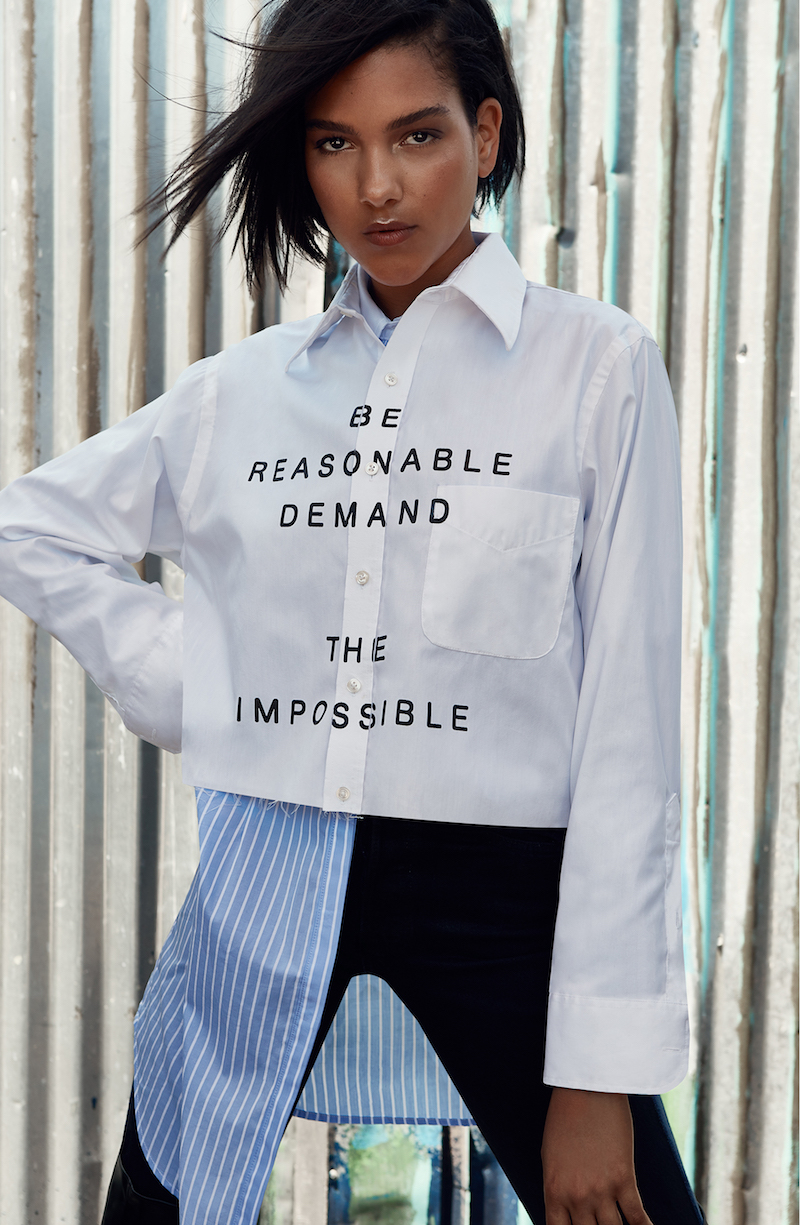 After Party by Nasty Gal Demand the Impossible Button-Up Shirt