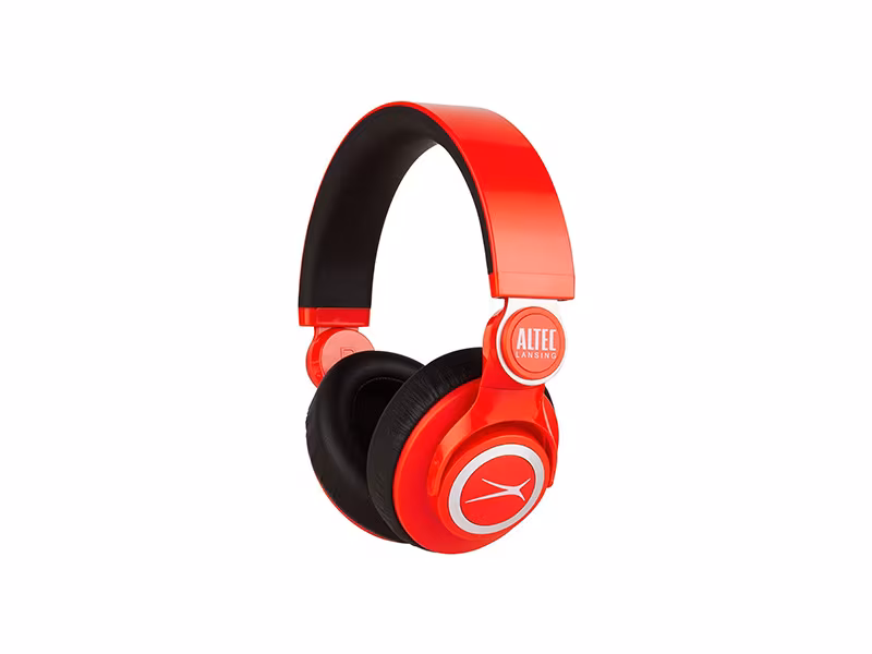 Altec Lansing MZX756-RED KickBack Headphones