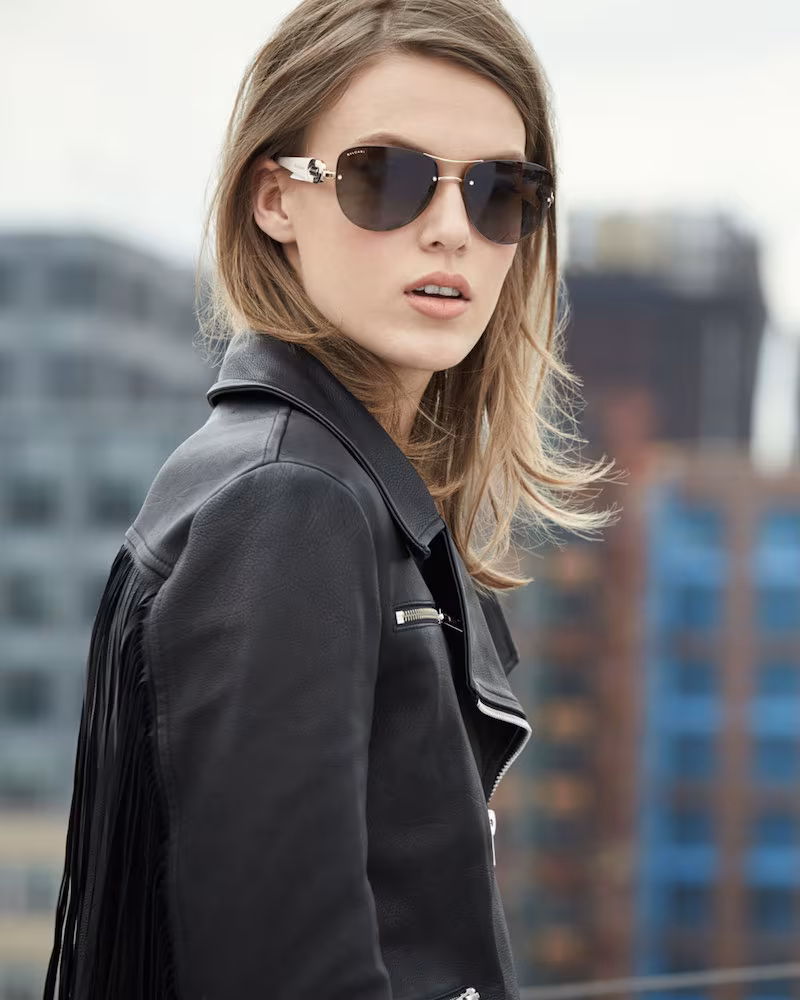 Bvlgari Universal-Fit Aviator Sunglasses