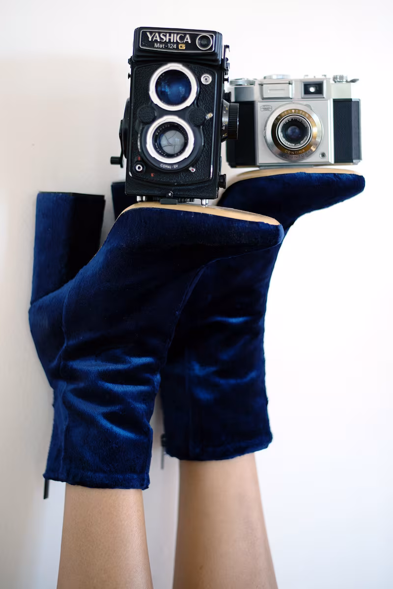 Ellery Desmond Velvet Boots
