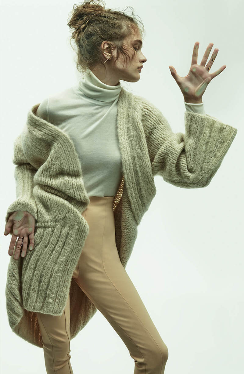 Isabel Marant Étoile Multicolor Slub Wool Blend Sweater