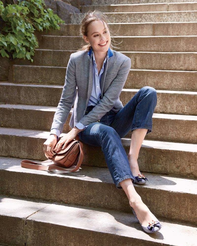 J.Crew Point Sur Stevie X-rocker Jean in Iris Wash