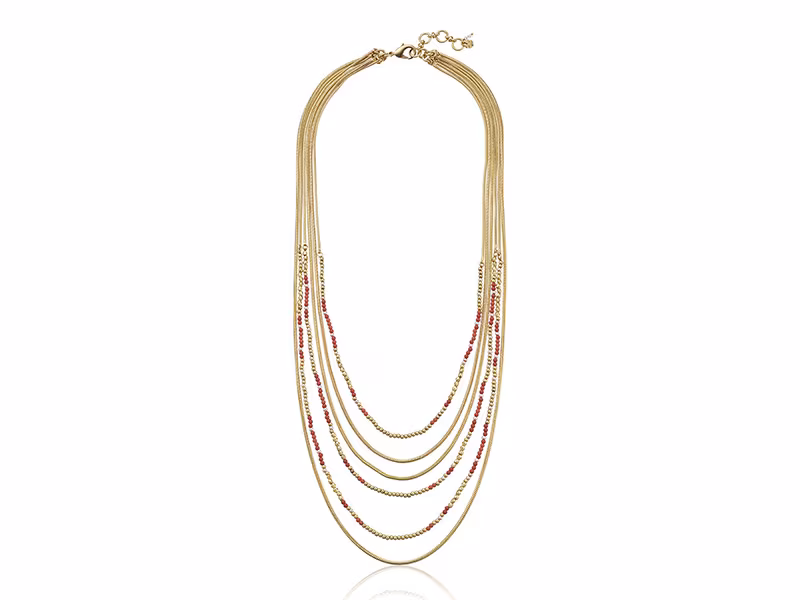 Lucky Brand Gold Multi-Strand Necklace
