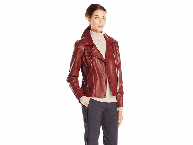 MINKPINK Sugar Coat Pu Biker Jacket