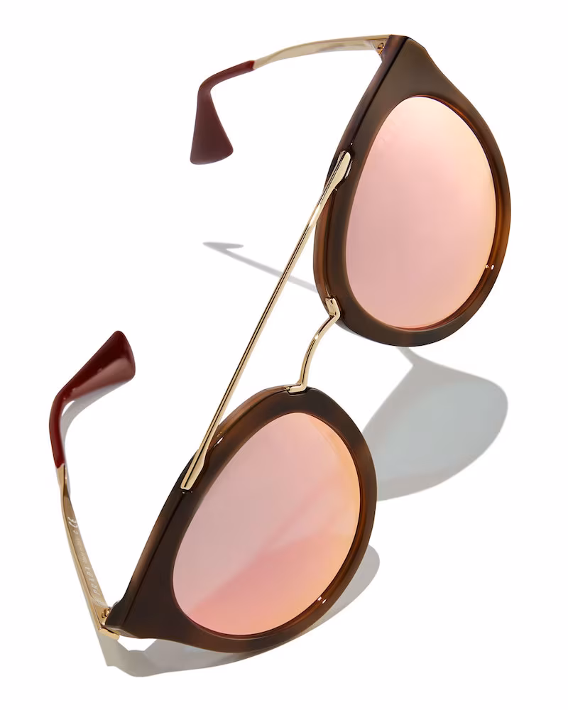 Prada Iridescent Geometric Sunglasses