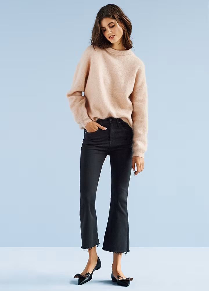 Rag & Bone JEAN Crop Flare Jeans