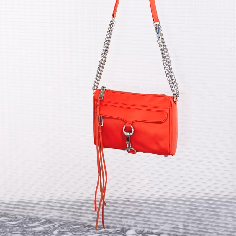 Rebecca Minkoff' Mini mac leather cross body bag