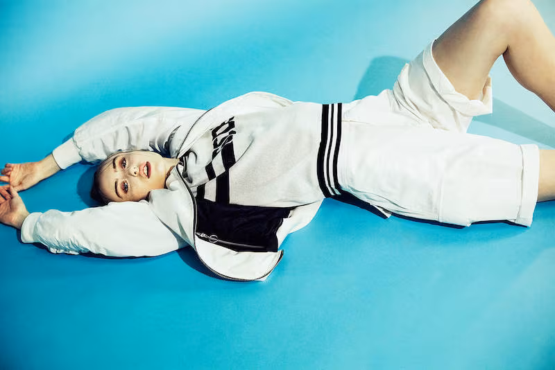 Underwater Love White Milano + Highsnobiety GCDS Embroidered Logo Bomber Jacket
