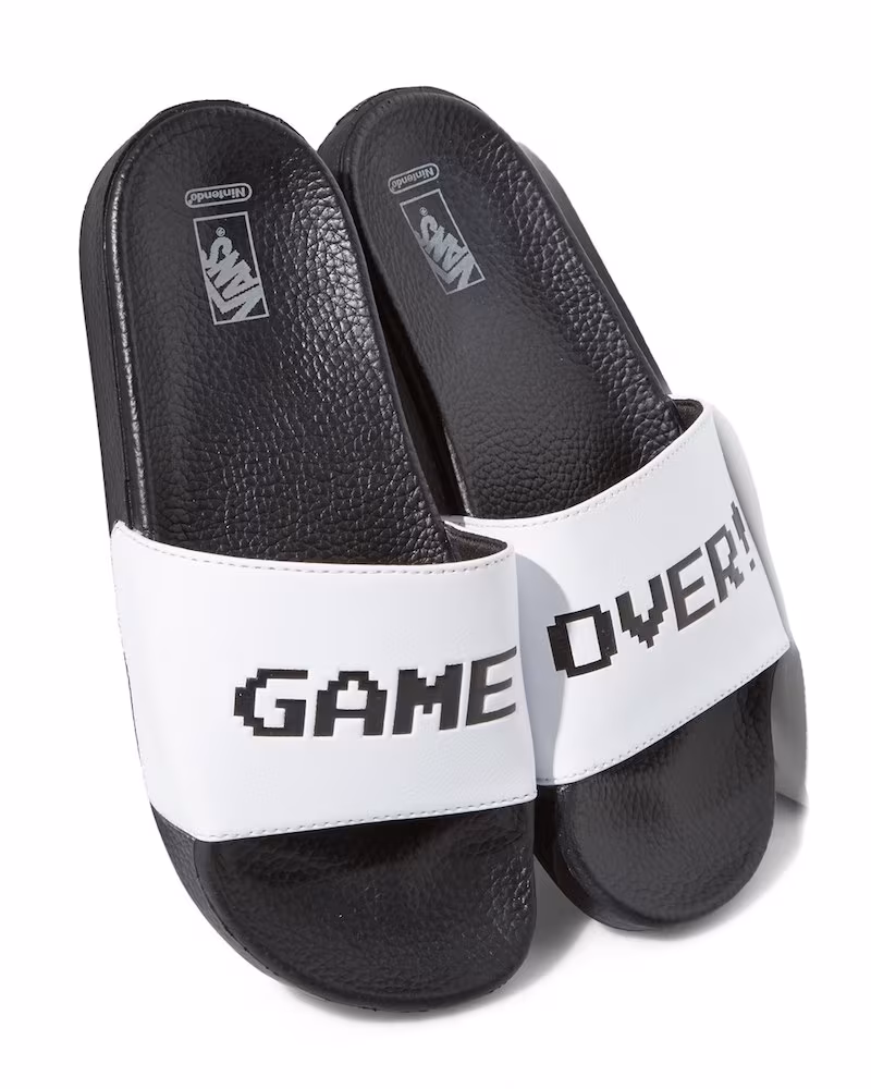 Vans x Nintendo Game Over Slide Sandal