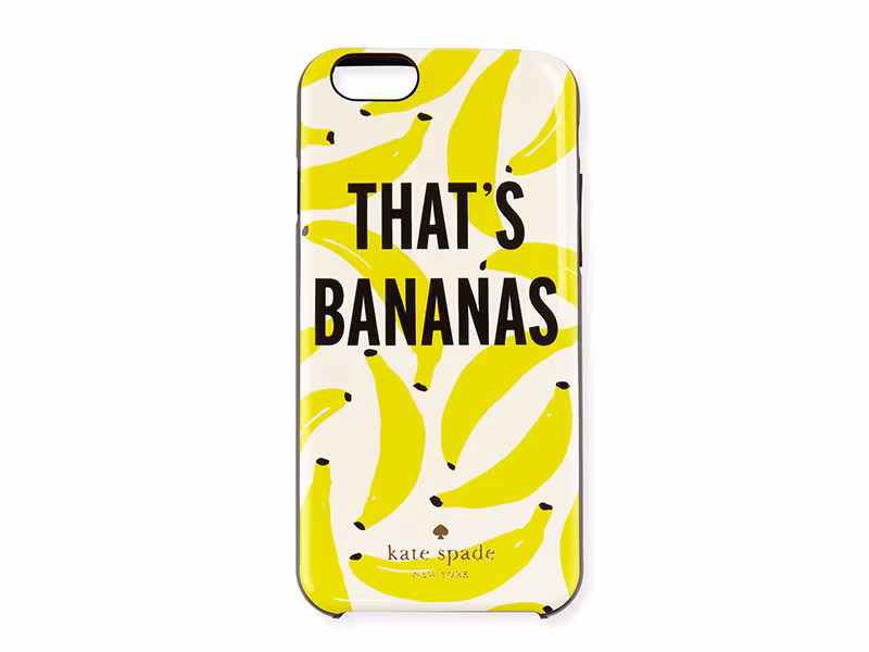 kate spade new york that's bananas iPhone 6/6s case