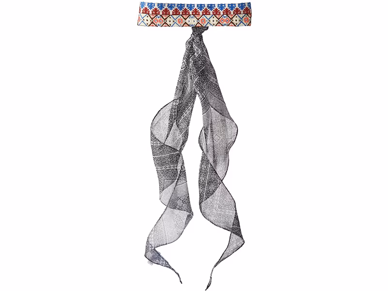 BCBGeneration Mosaic Me Head Wrap Scarf