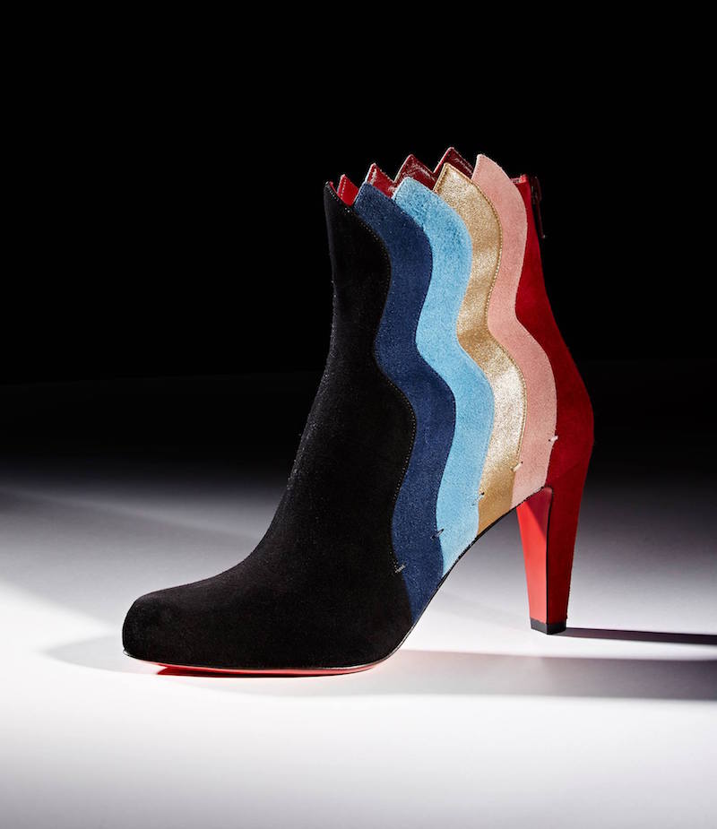 Christian Louboutin Wavy Ankle Boots