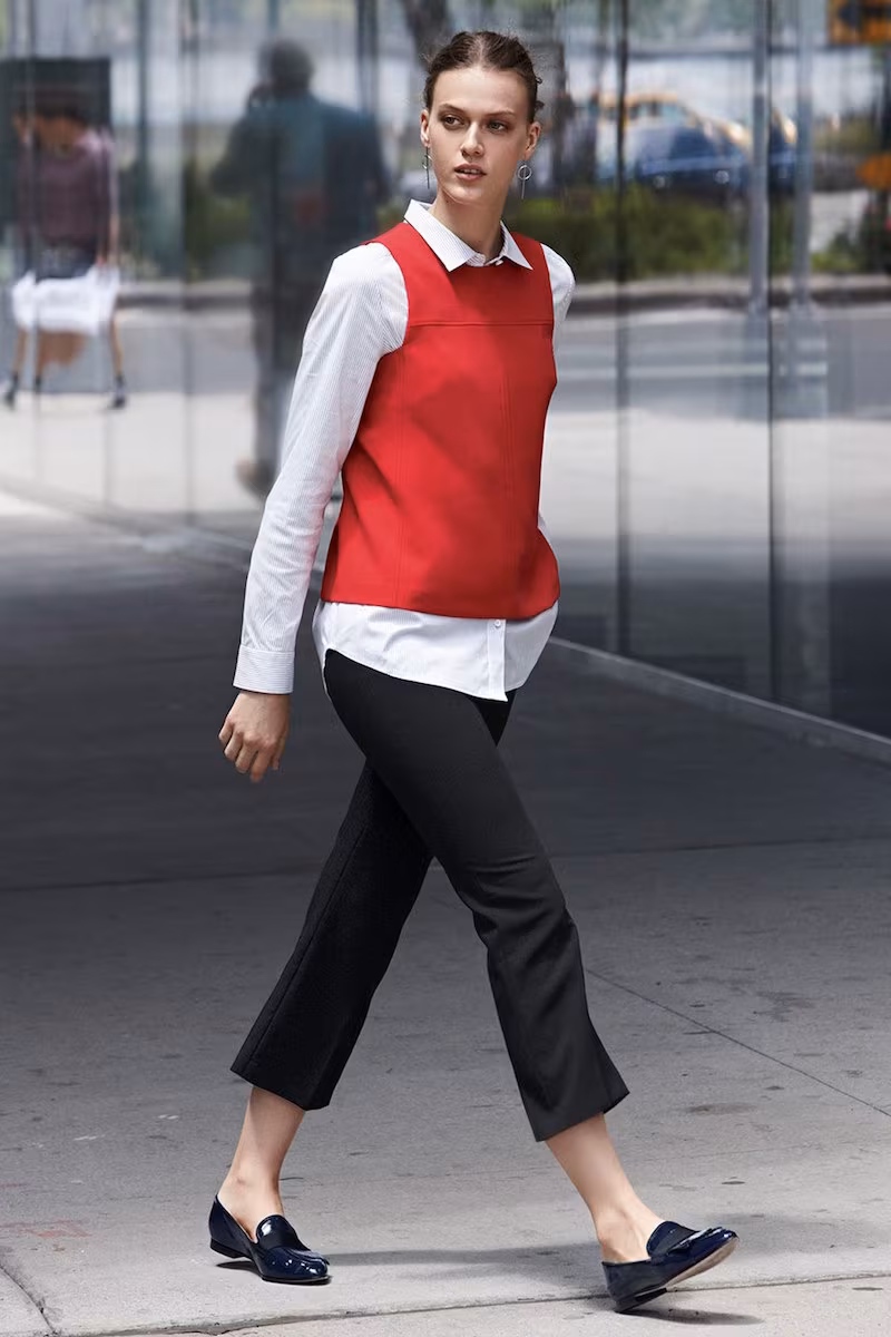 Halogen Sleeveless A Line Top