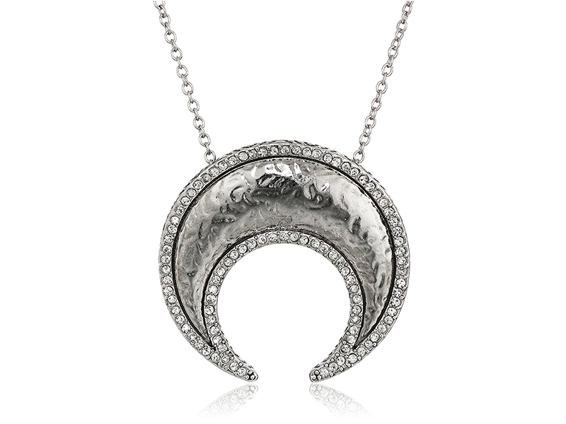 House of Harlow 1960 Gift of Iah Silver Pendant Necklace